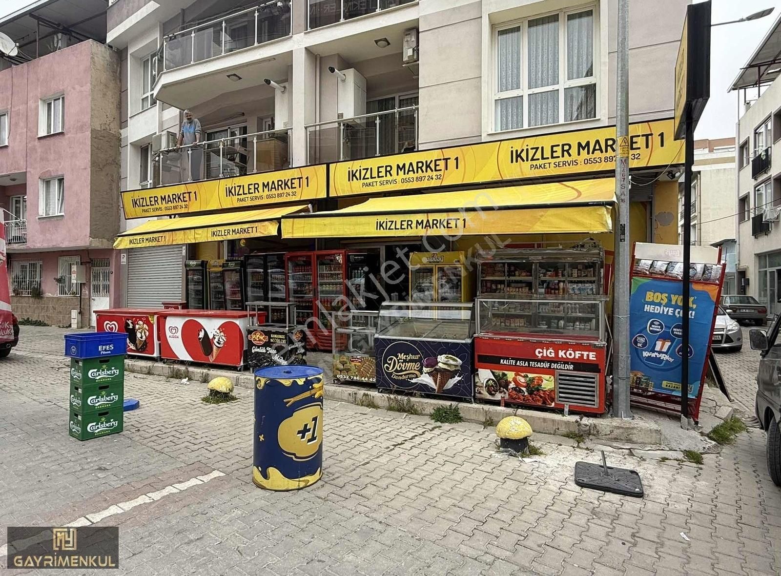 Bayraklı Manavkuyu Devren Dükkan & Mağaza Devren Kiralık Yüksek Cirolu Tekel Bayi