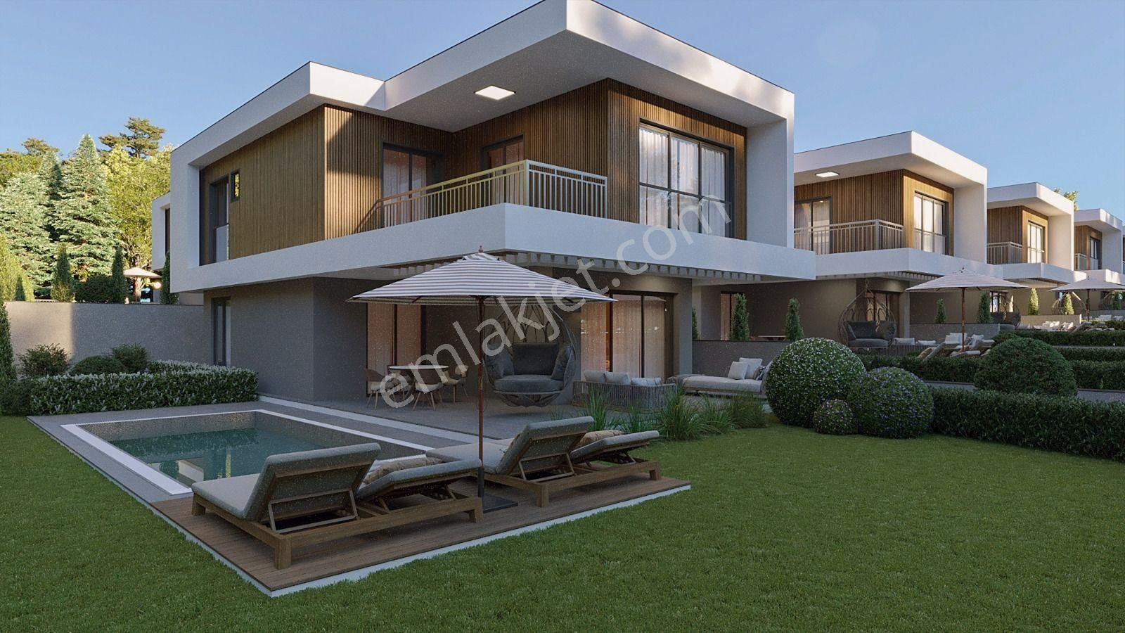 Kuşadası Soğucak Satılık Villa **rs Netten***den --projeden Satılık-- %90'ı Bitti Kuşadası Soğucak'ta Deniz Manzaralı Villa