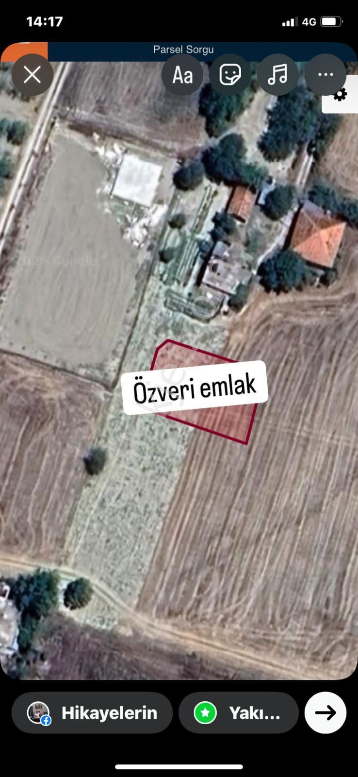 Özveri Emlaktan Bucak Karapınar,da503m İmarlı Satılık Arsa