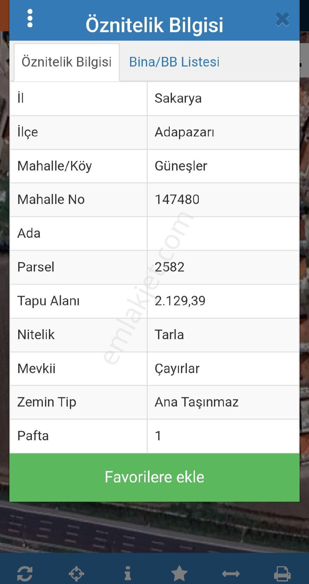 Adapazarı Güneşler Yeni Satılık Muhtelif Arsa Sakarya, Adapazarı , Güneşler Van Mahallesi 2129 M2 Satılık Arazi