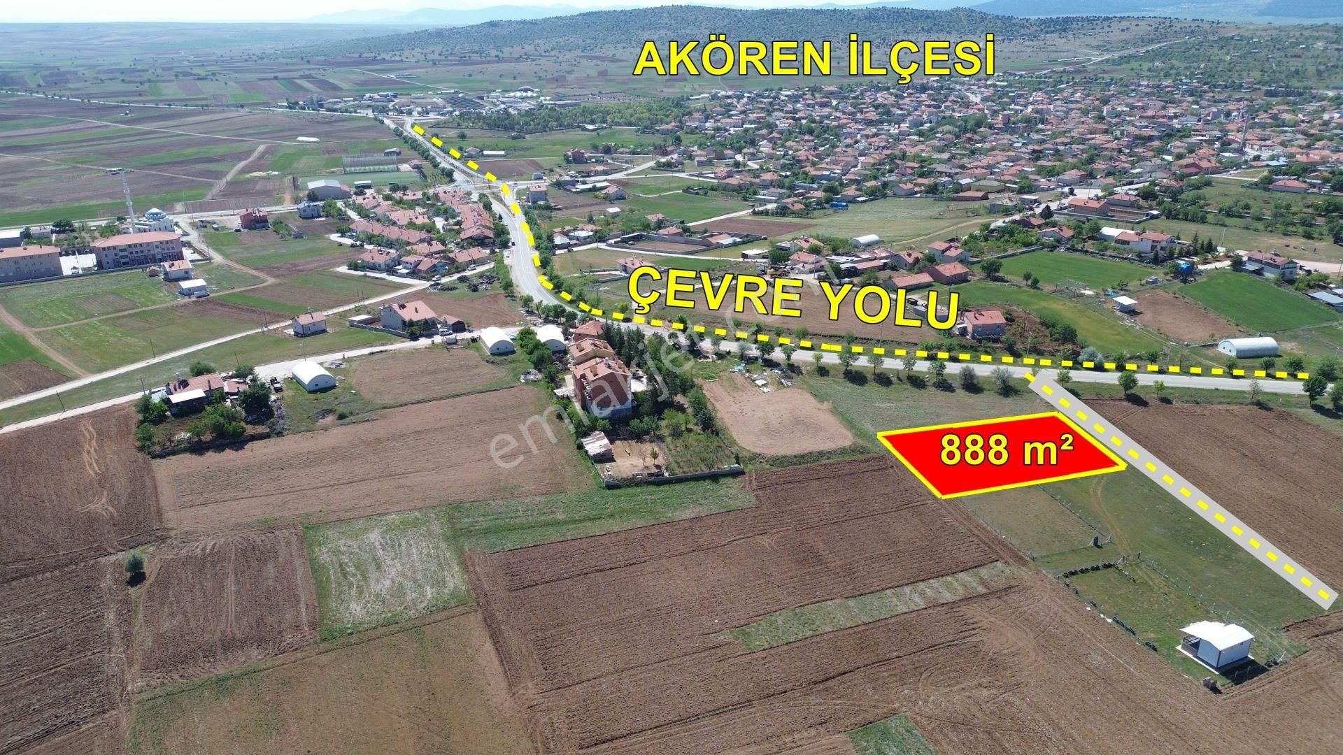 Akören Tülce Satılık Konut İmarlı Konut İmarlı Arsa 888 M² / Konya / Akören / Tülce