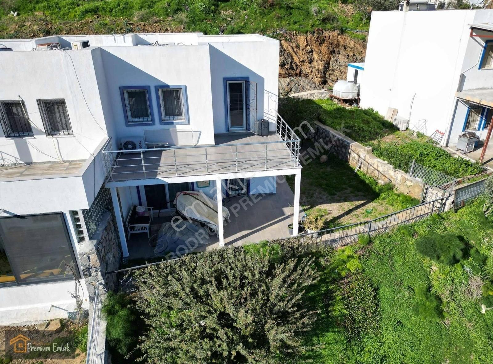 Gümüşlükte Satılık 2+1 Bahçeli Vadi Manzaralı İkiz Villa - Görsel 9