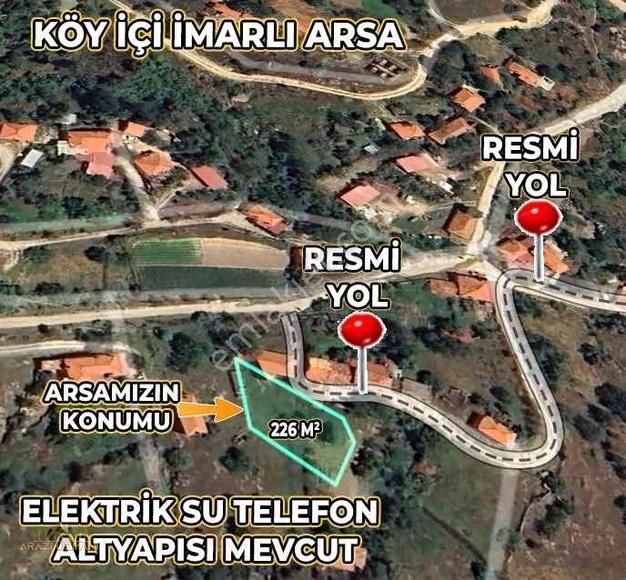 Yatağan Hisarardı Satılık Bağ & Bahçe Arazi Uzmanından Yatağan'da 225 M2 Köy İçi Arsa