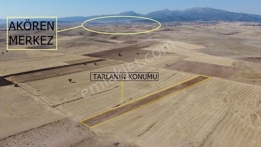 Akören Orhaniye Satılık Tarla Konya / Akören / Orhaniye De 5.886 M² Hayvancılık Ve Tarıma Uygun Tarla