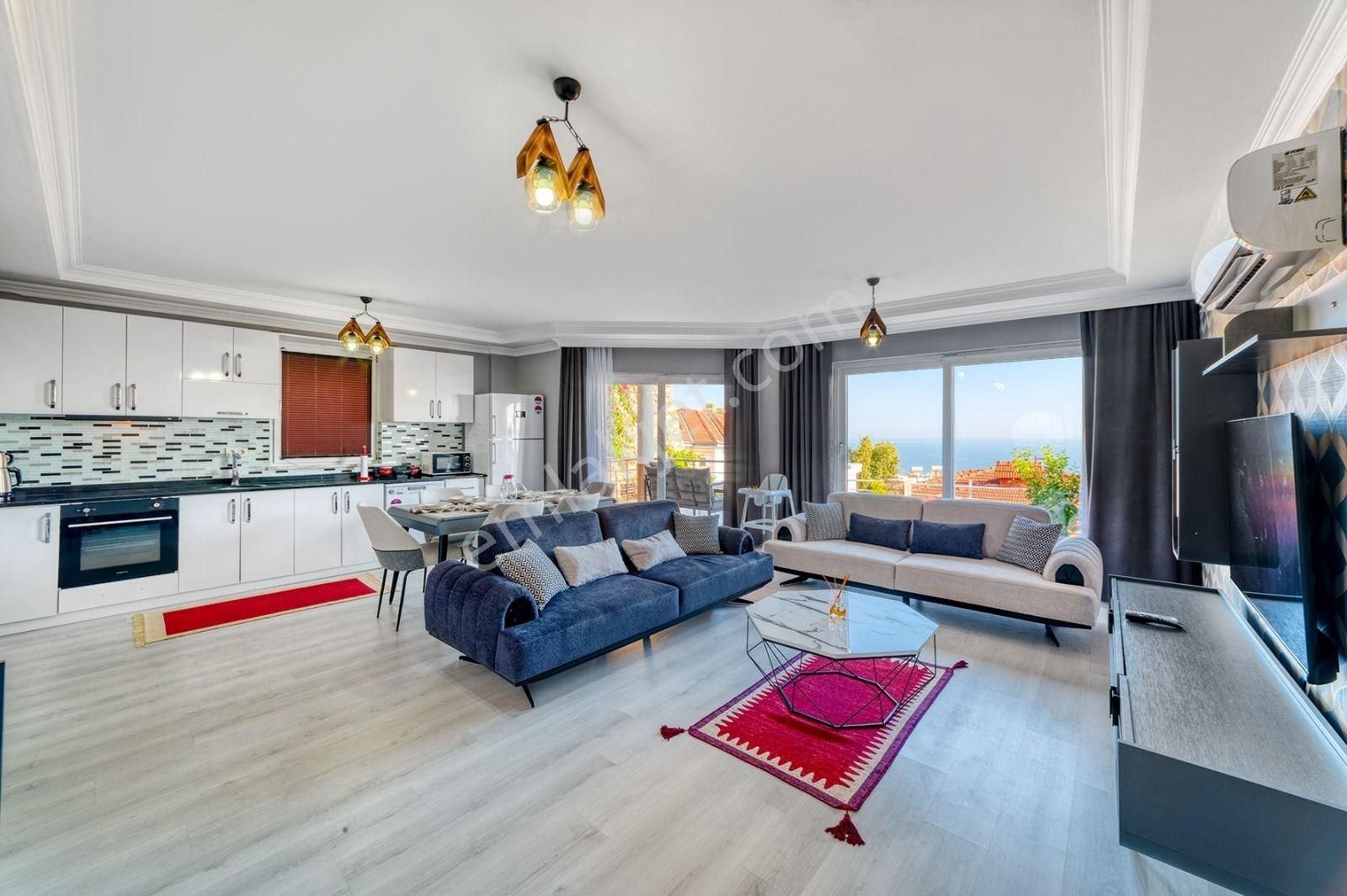 Alanya Büyükhasbahçe Satılık Villa Forsale 3+1 Vılla Wıth Full Luxury Furnıture