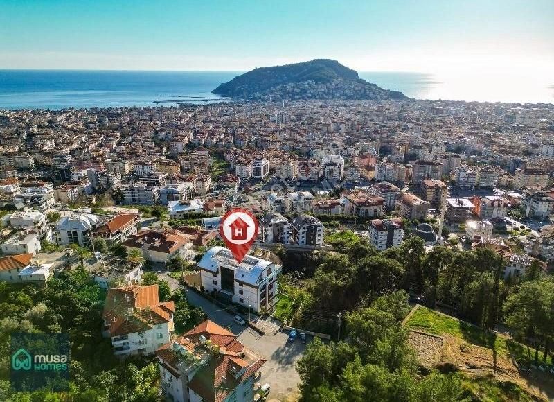 Alanya Büyükhasbahçe Satılık Daire Alanya Hasbahçe Mah. Full Deniz Manzaralı 3+1 Daire