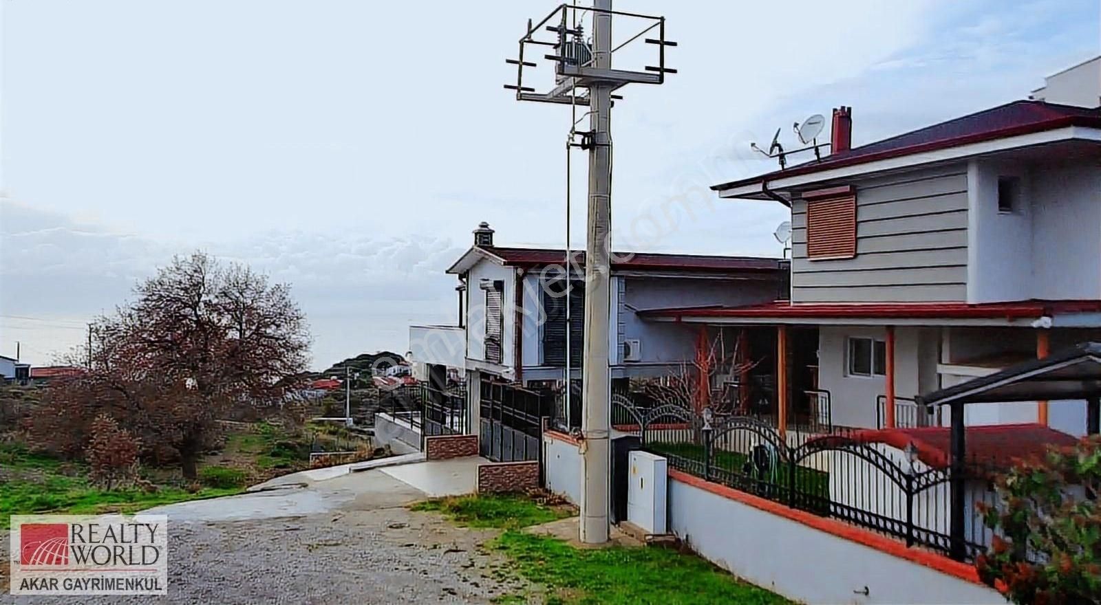 Seferihisar Atatürk Satılık Villa Ömür Beldesi Panoramik Deniz Manzaralı Lüks Villa Rw Akar