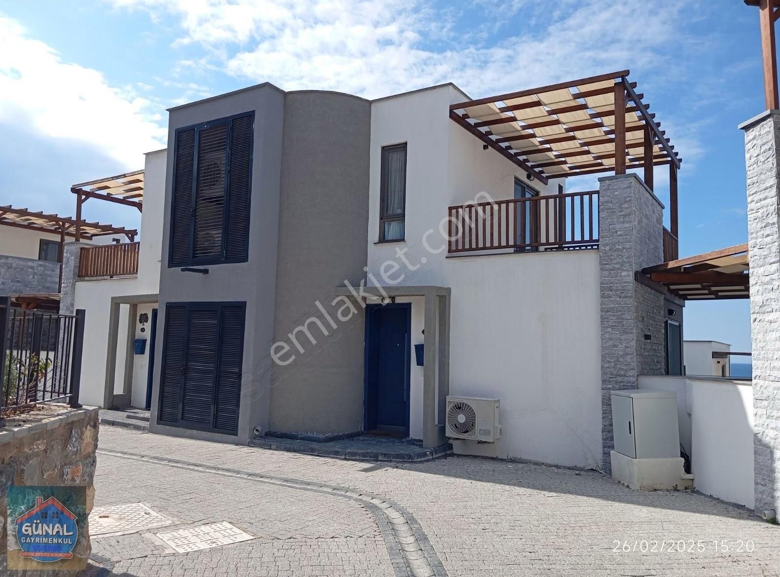 Milas Boğaziçi Satılık Müstakil Ev Bodrum Adabükü The House Rezidence 3+1 Satılık Tripleks Villa