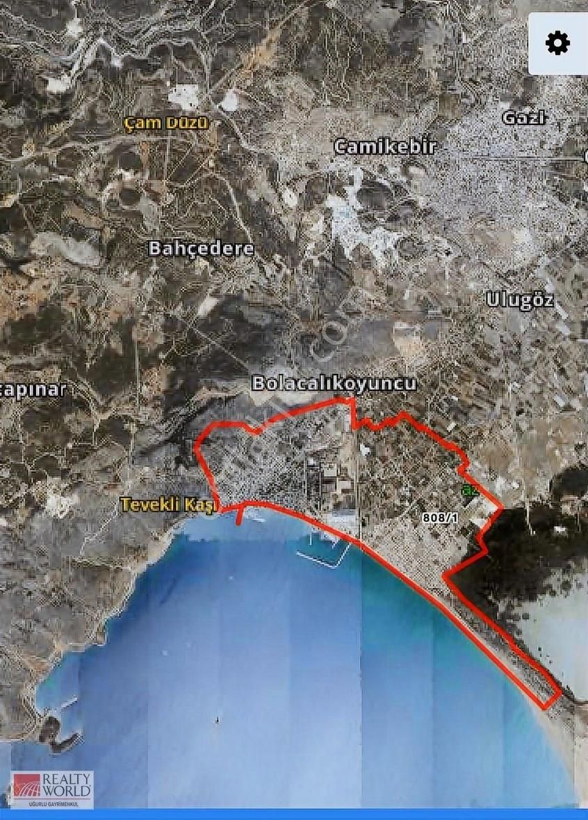 Silifke Taşucu Satılık Konut İmarlı Taşucu'nda İmarlı 3727 M2 Satılık Arsa