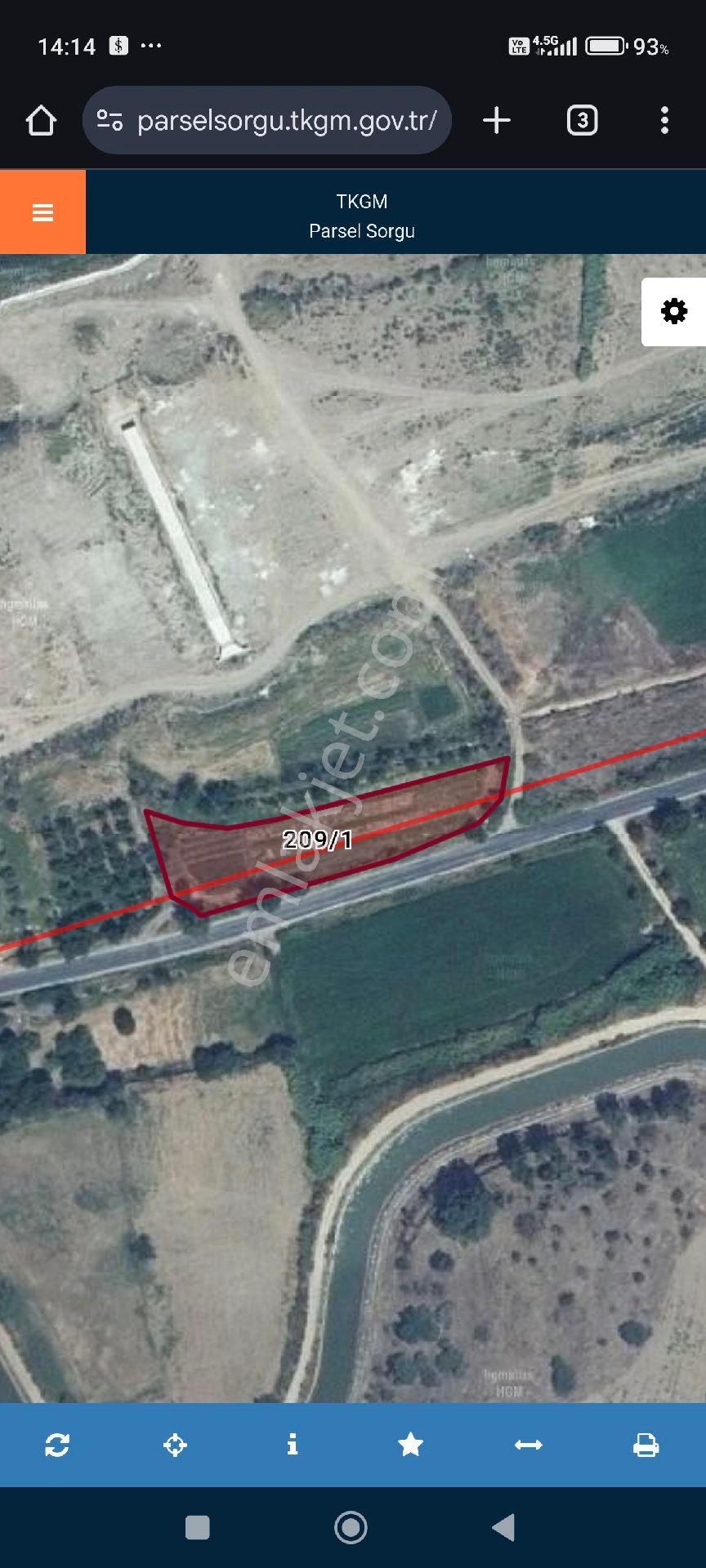 Yenipazar Hükümet Mh Satılık Bahçe Yola Sıfır 1830m2 - Görsel 4