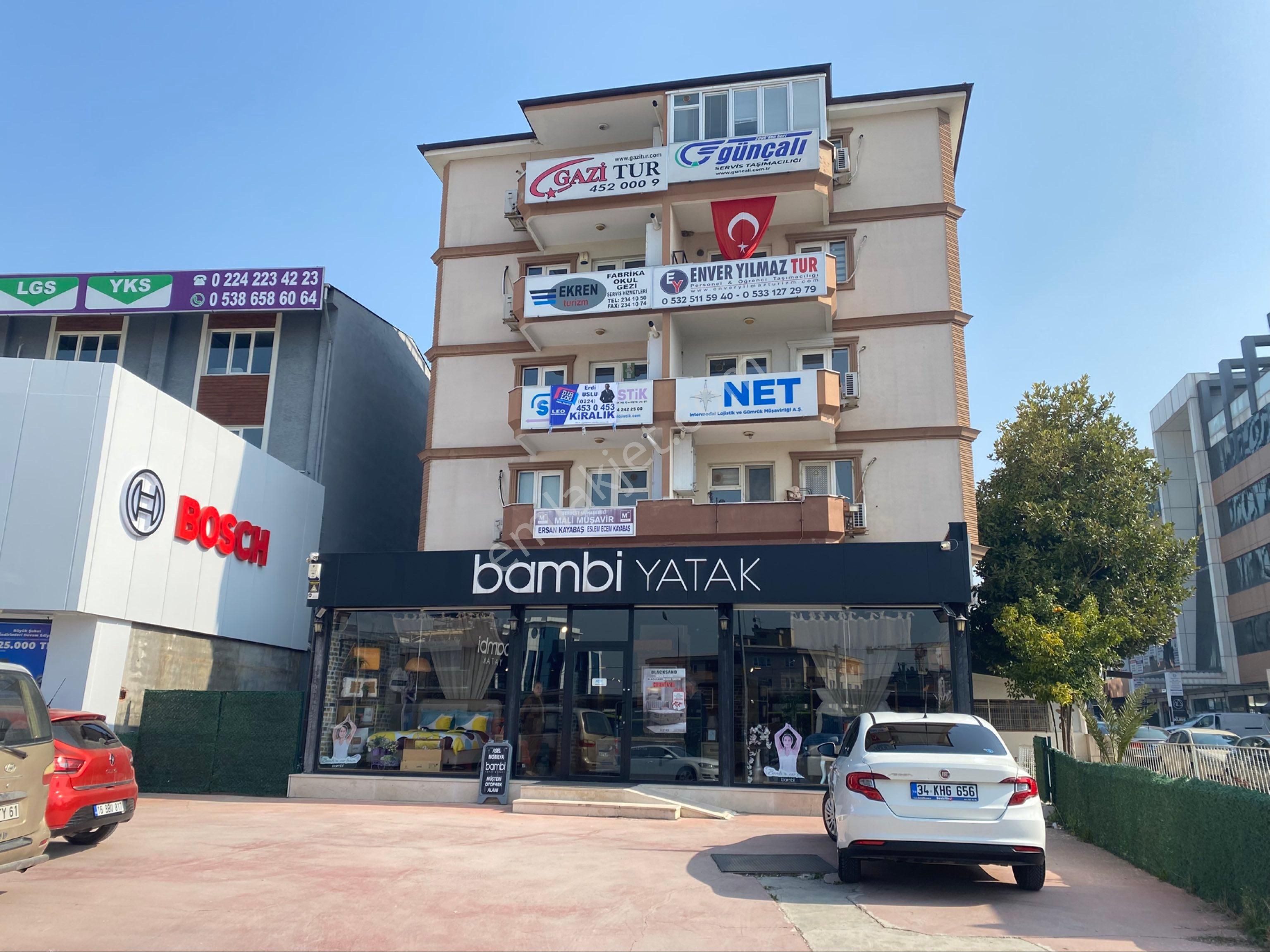 Osmangazi Akpınar Kiralık Ofis Dialog Leo'dan Hamitler Metro İst. Cadde Üstü 3+1 Kiralık Ofis