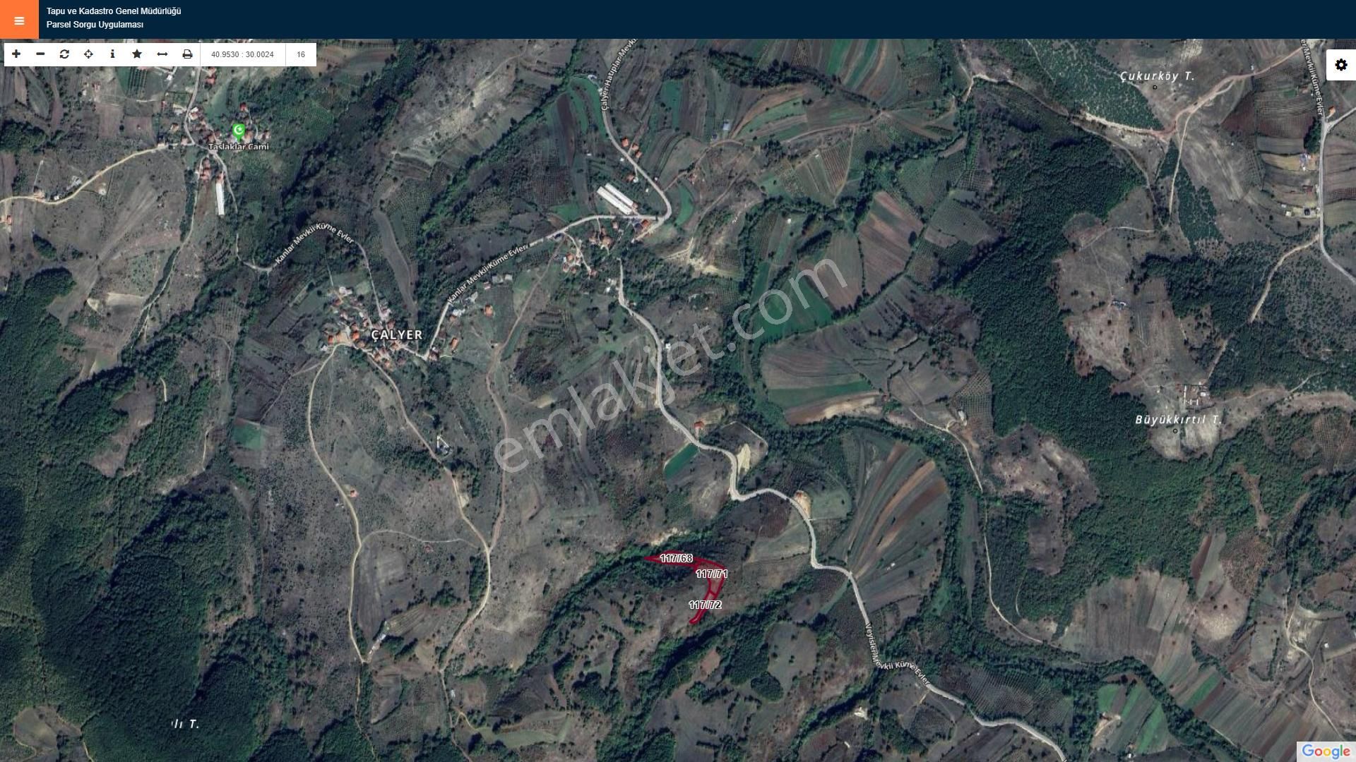 Kandıra Çalyer'de 6.187,12 M2 Satılık Arsa %5 İmarlı - Görsel 11
