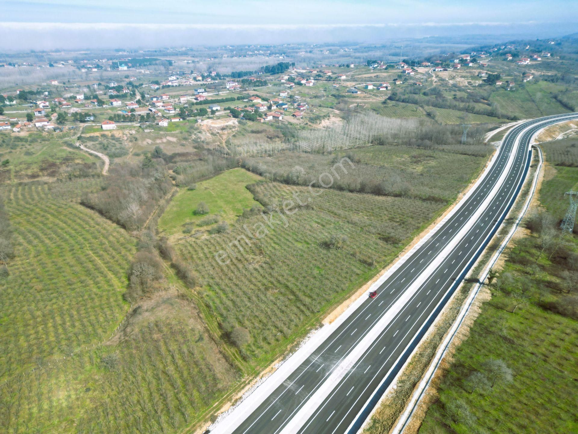 Karasu Karamüezzinler Satılık Tarla Filiz Emlak'tan Karadeniz Sahilyoluna Cephe, Full Deniz Manzaralı 15.715 M2 Satılık Arazi