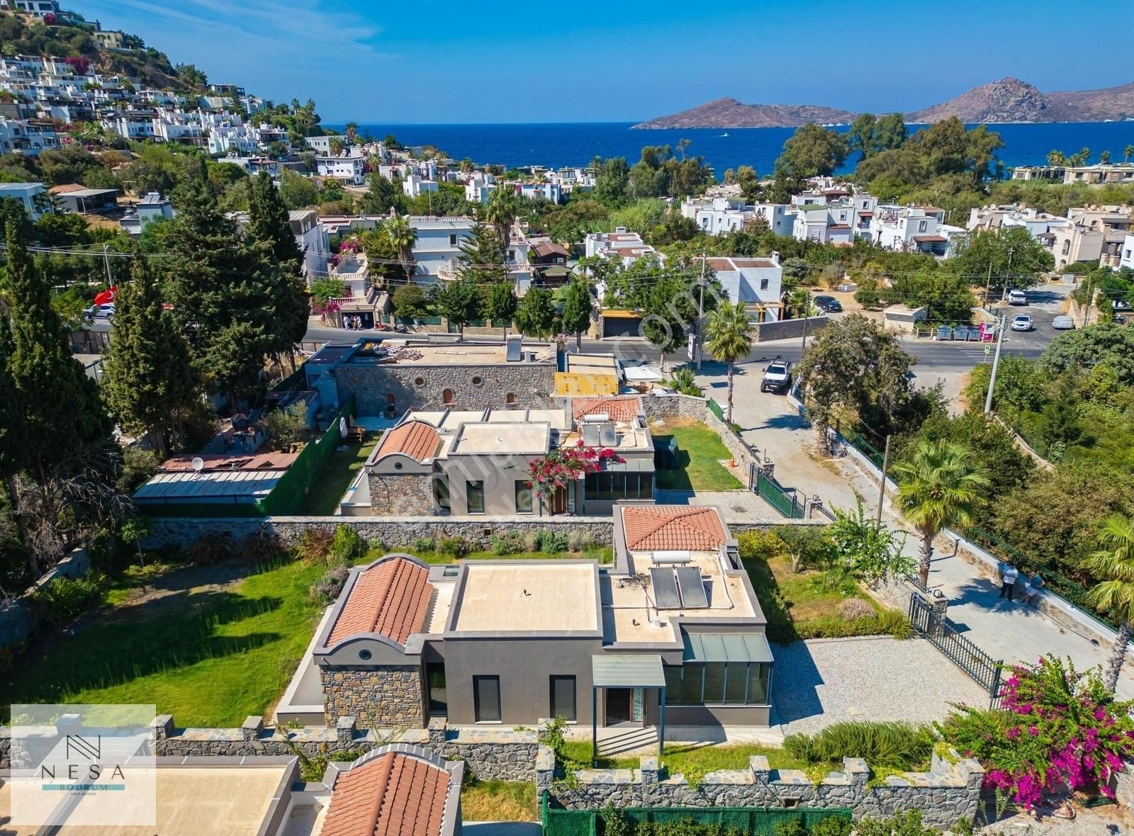 Bodrum Geriş Satılık Villa Bodrum Yalıkavak Plaja 200 Mt Satılık 5+2 Havuzlu Villa