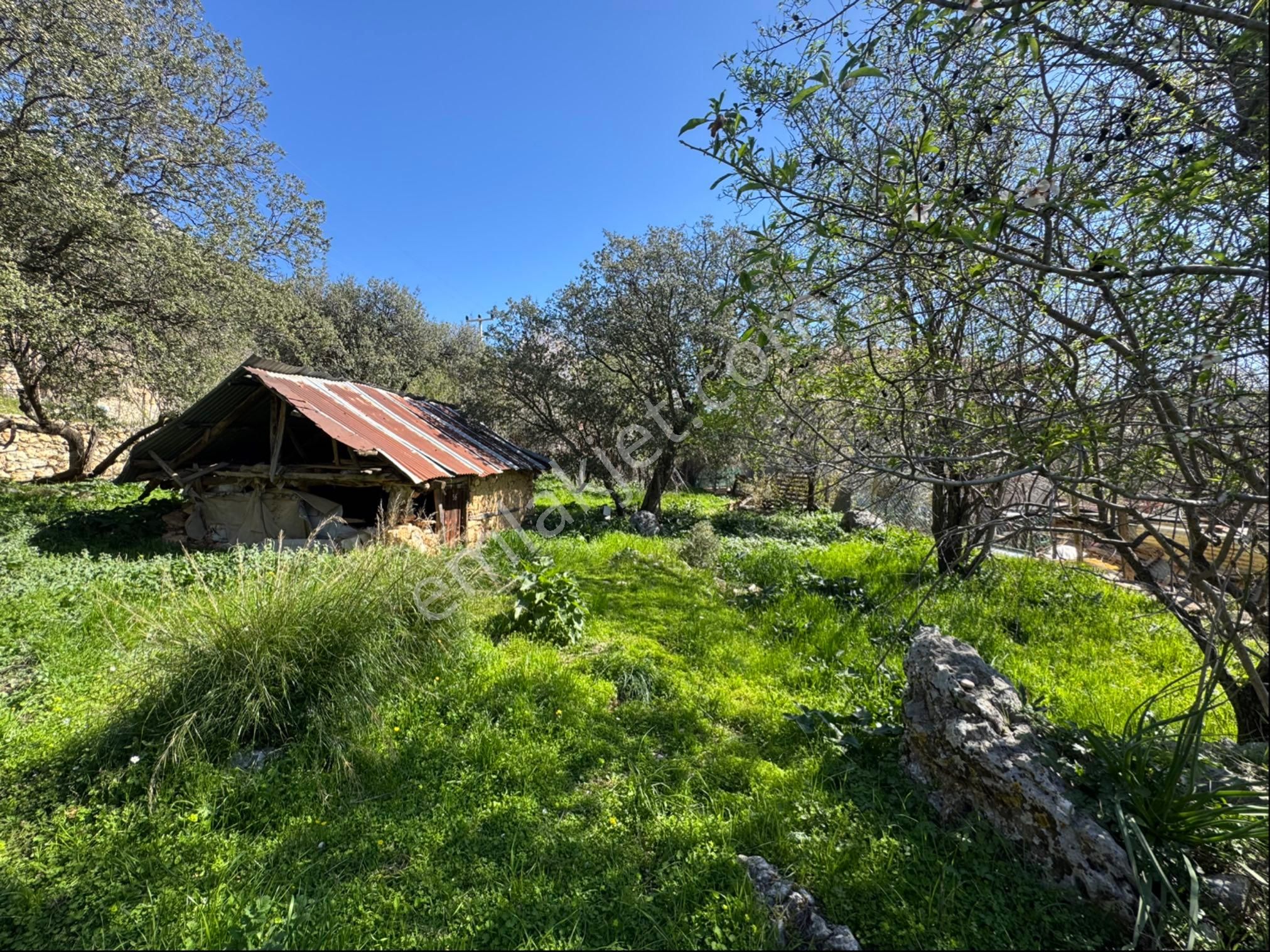 Antalya Kaş Satılık Turizm/Konut Alanı Kaş Çukurbağ Mahallesinde 1432 M2 İmar Çalışmalı Satılık Arsa