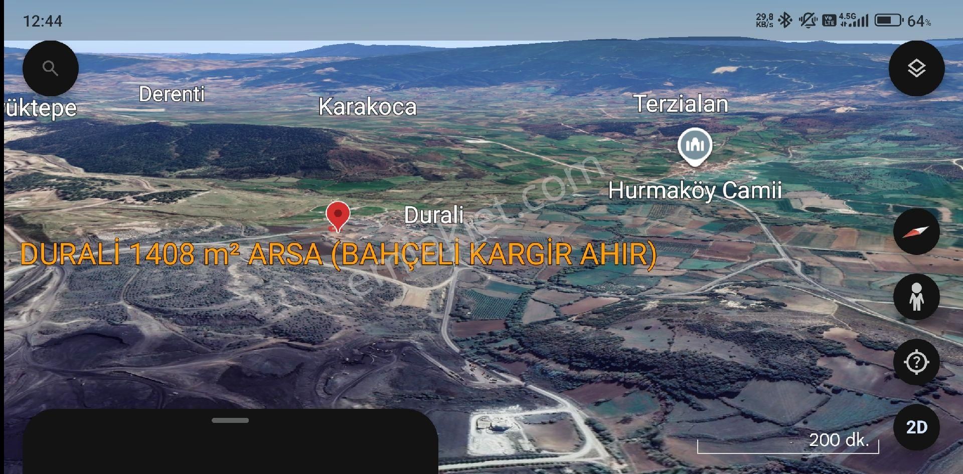 1408 M² İmarlı Köy Arsası Durali Köyü Çan İlçesi Çanakkale İli - Görsel 18