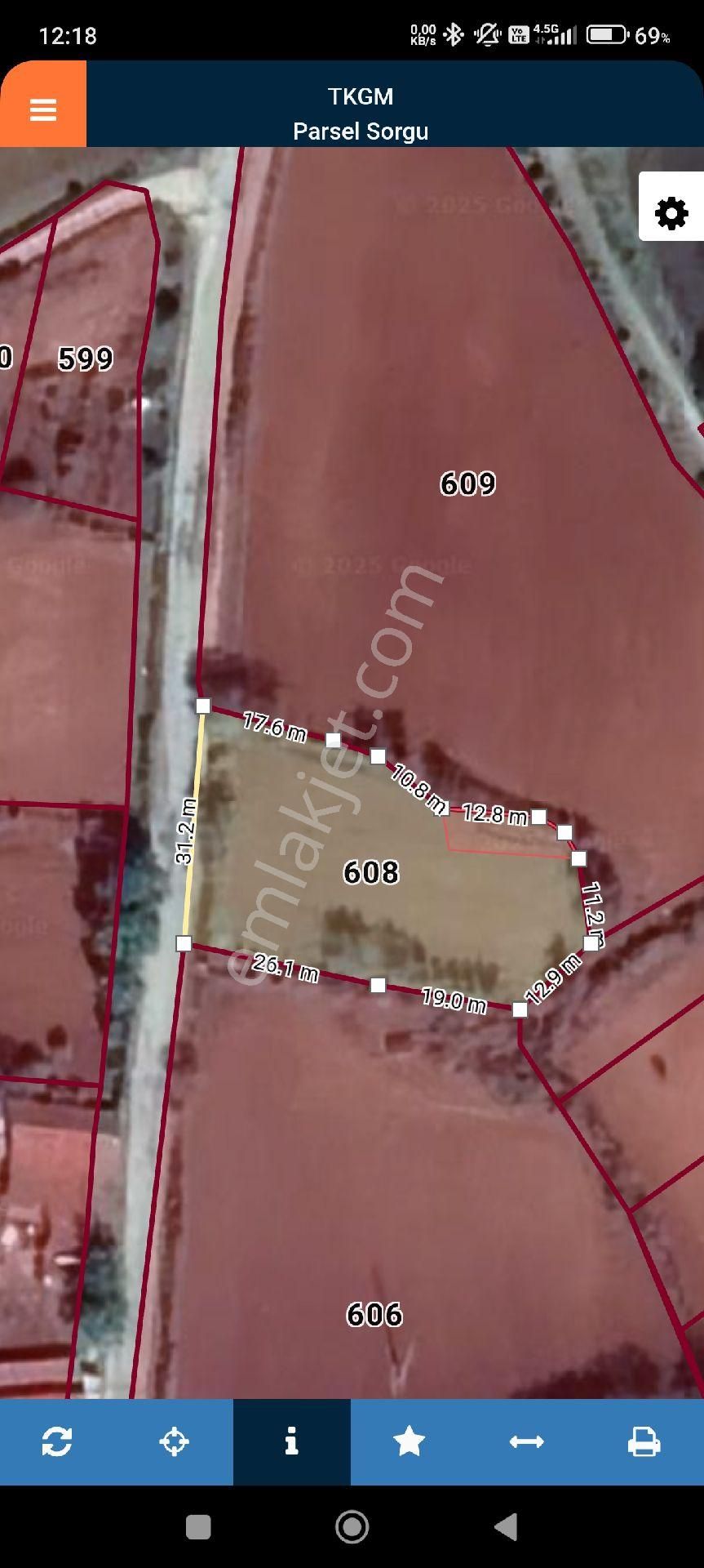 1408 M² İmarlı Köy Arsası Durali Köyü Çan İlçesi Çanakkale İli - Görsel 5