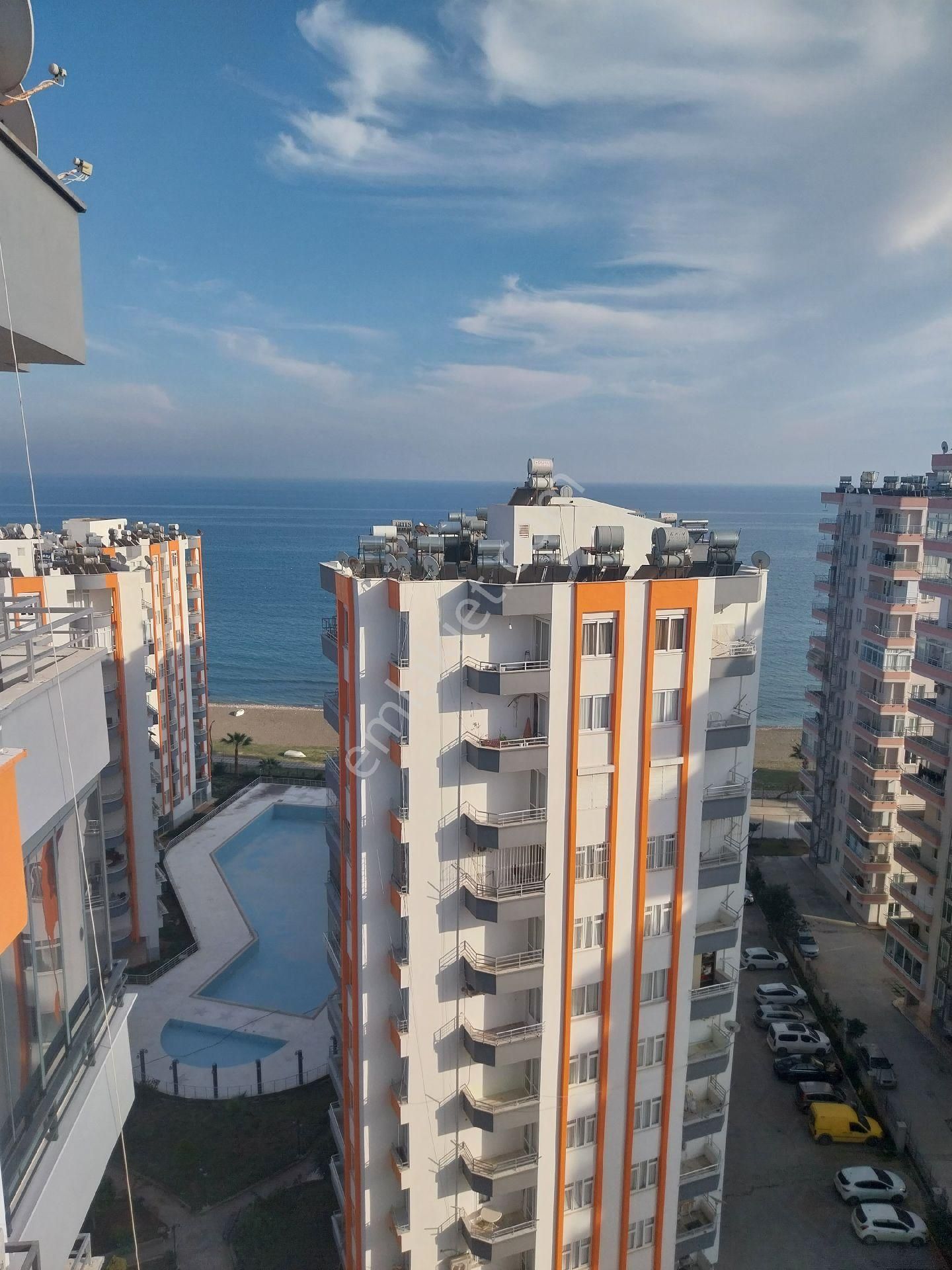 Mezitli Deniz Satılık Daire Mersin Erdemli Tece Havuzlu 3+1 Satılık