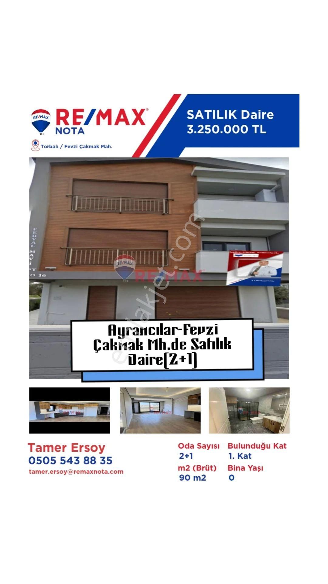 Torbalı Fevzi Çakmak Satılık Daire Torbalı Ayrancılar Fevziçakmak Mh.satılık Daire