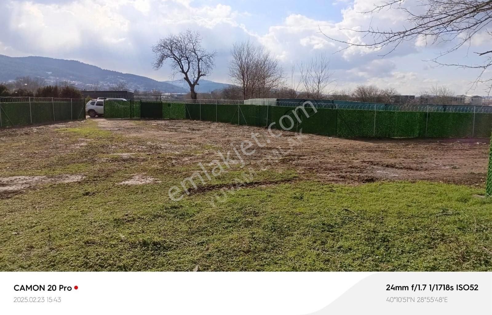 Demircide Kadastro Yoluna Cephe Satılık Hobi Bahçesi - Görsel 3