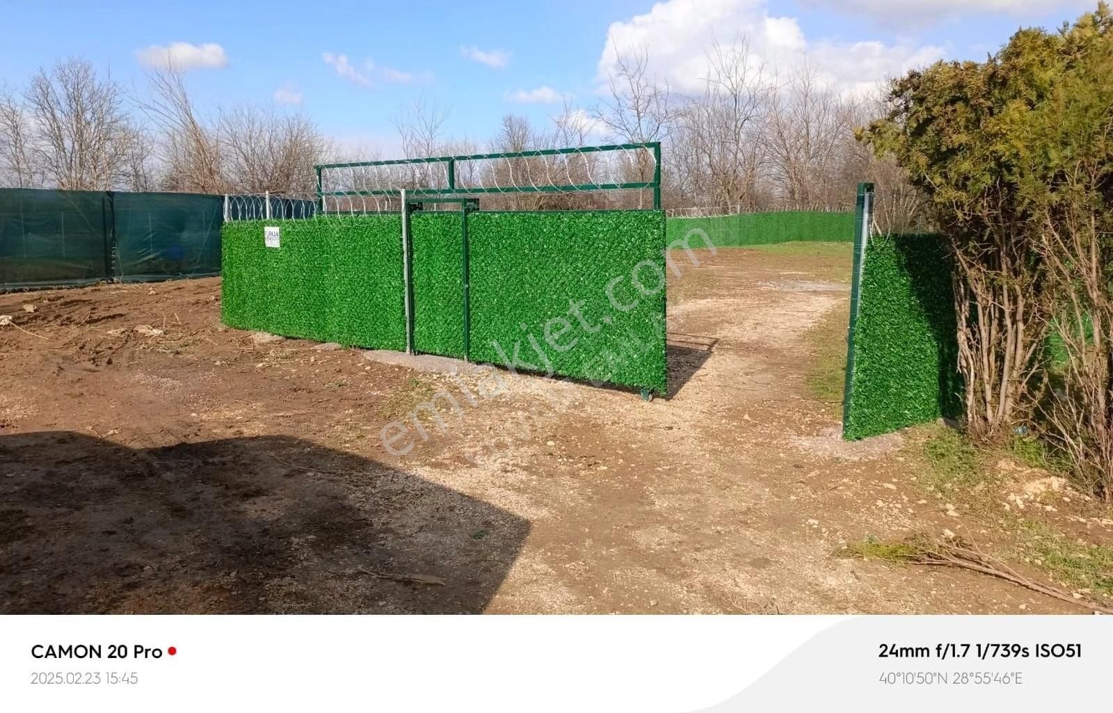 Demircide Kadastro Yoluna Cephe Satılık Hobi Bahçesi - Görsel 8