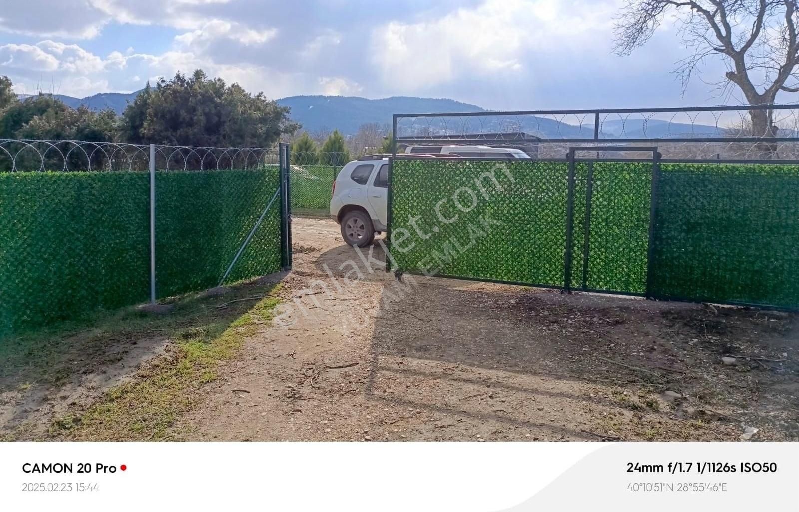 Demircide Kadastro Yoluna Cephe Satılık Hobi Bahçesi - Görsel 5