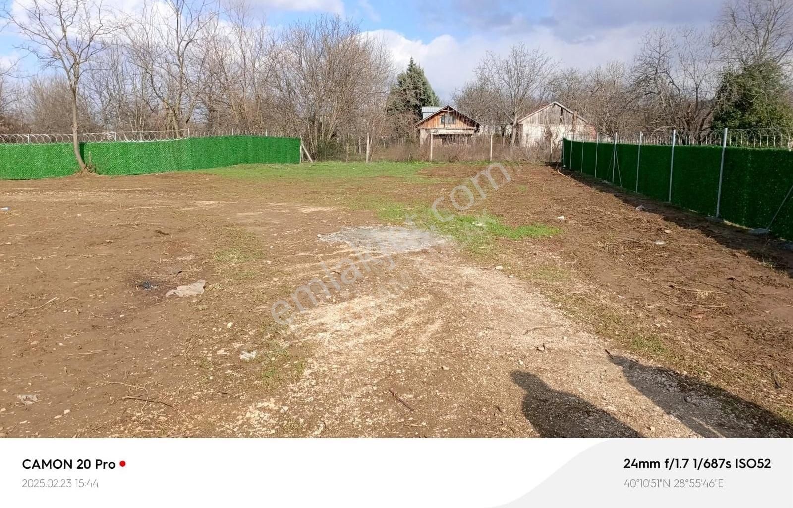 Demircide Kadastro Yoluna Cephe Satılık Hobi Bahçesi - Görsel 2