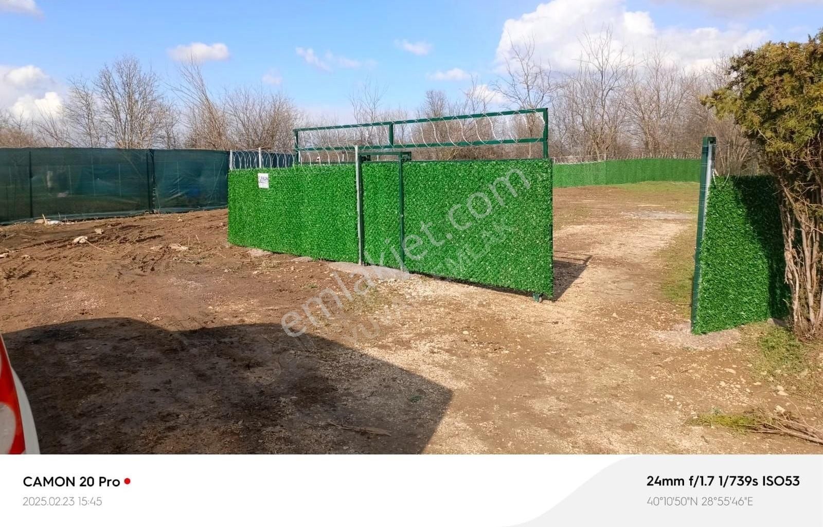 Demircide Kadastro Yoluna Cephe Satılık Hobi Bahçesi - Görsel 6