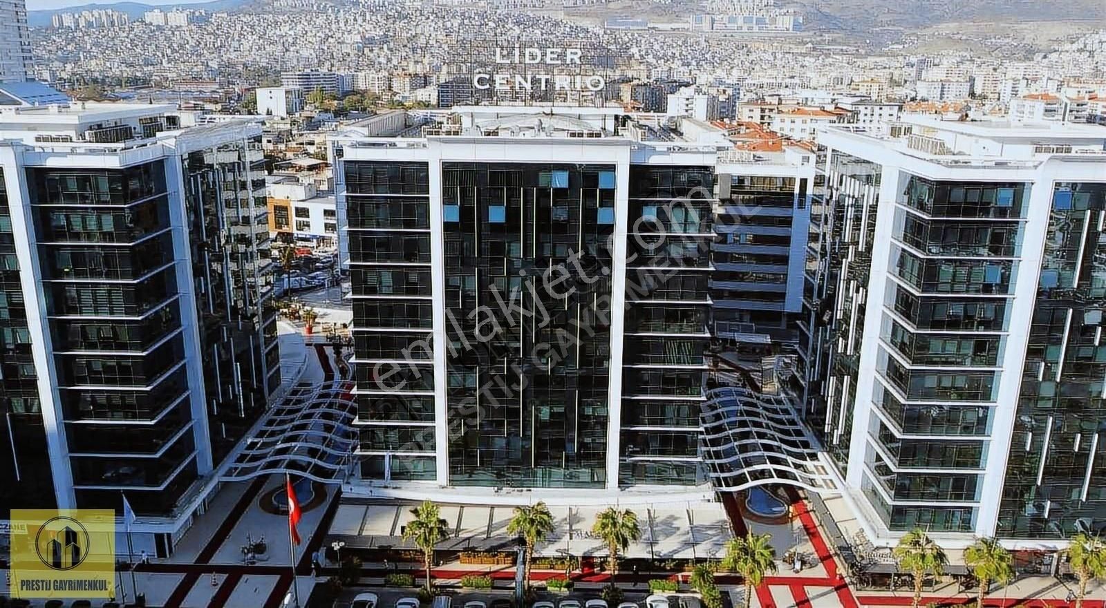 Bayraklı Mansuroğlu Kiralık Ofis Bayraklı Lider Centrıo'da Cadde Cephe 95m2 Kiralık 2+1 Ofis