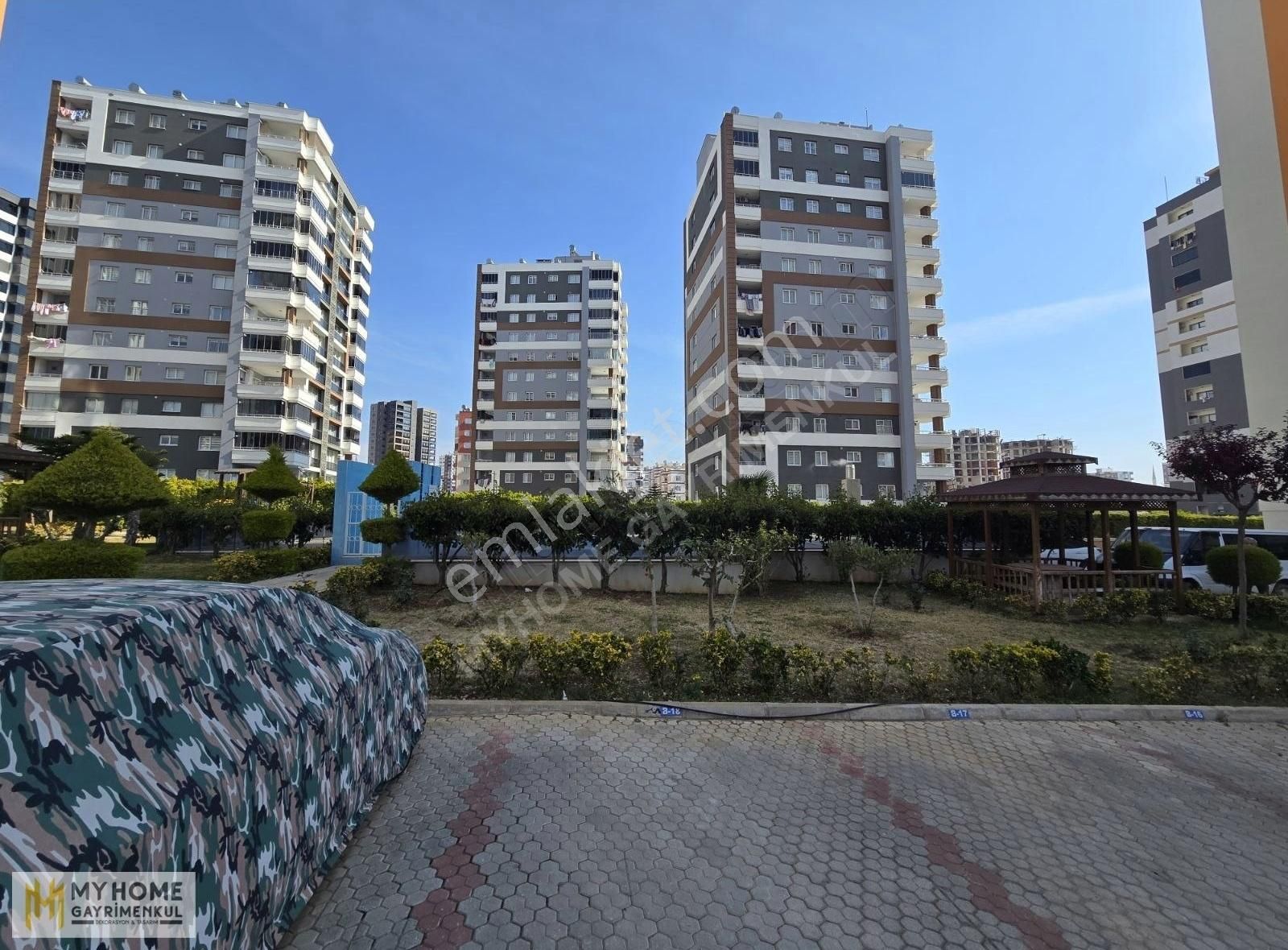 Mezitli Akdeniz Satılık Daire Myhome ' Akdeniz Mah ' Site İçi Geniş 4+1 Havuzlu