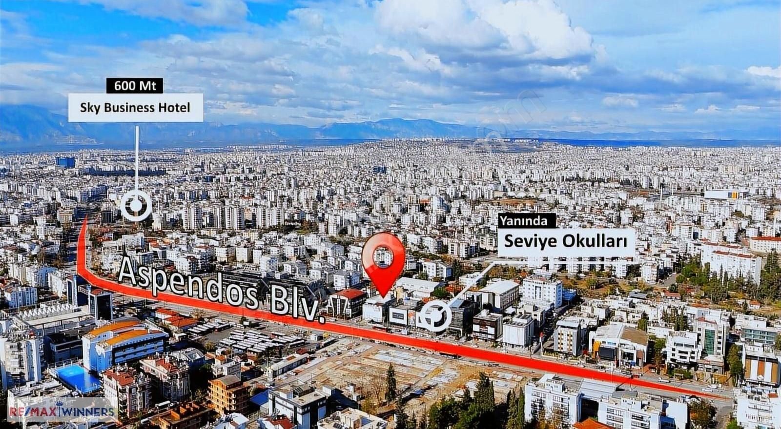 Muratpaşa Kızıltoprak Kiralık Dükkan & Mağaza Özlem Akıncı'dan;aspendos Bulvarı'nda Kiralık 1100m2 İş Yeri