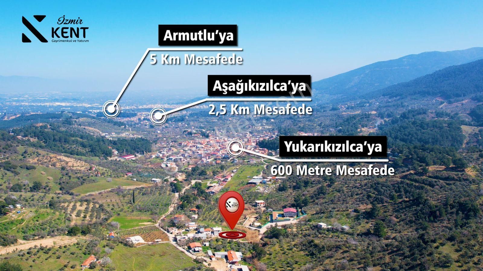 Kemalpaşa Yukarıkızılca Satılık 335 M2 Bahçe Elektrik Su Yol - Görsel 5