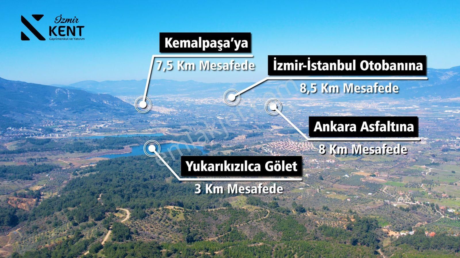 Kemalpaşa Yukarıkızılca Satılık 335 M2 Bahçe Elektrik Su Yol - Görsel 18