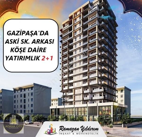 Seyhan Cemalpaşa Satılık Daire Gazipaşa Cad. Aski Arkası 2+1 Tapulu Satışa Hazır Yatırımlık