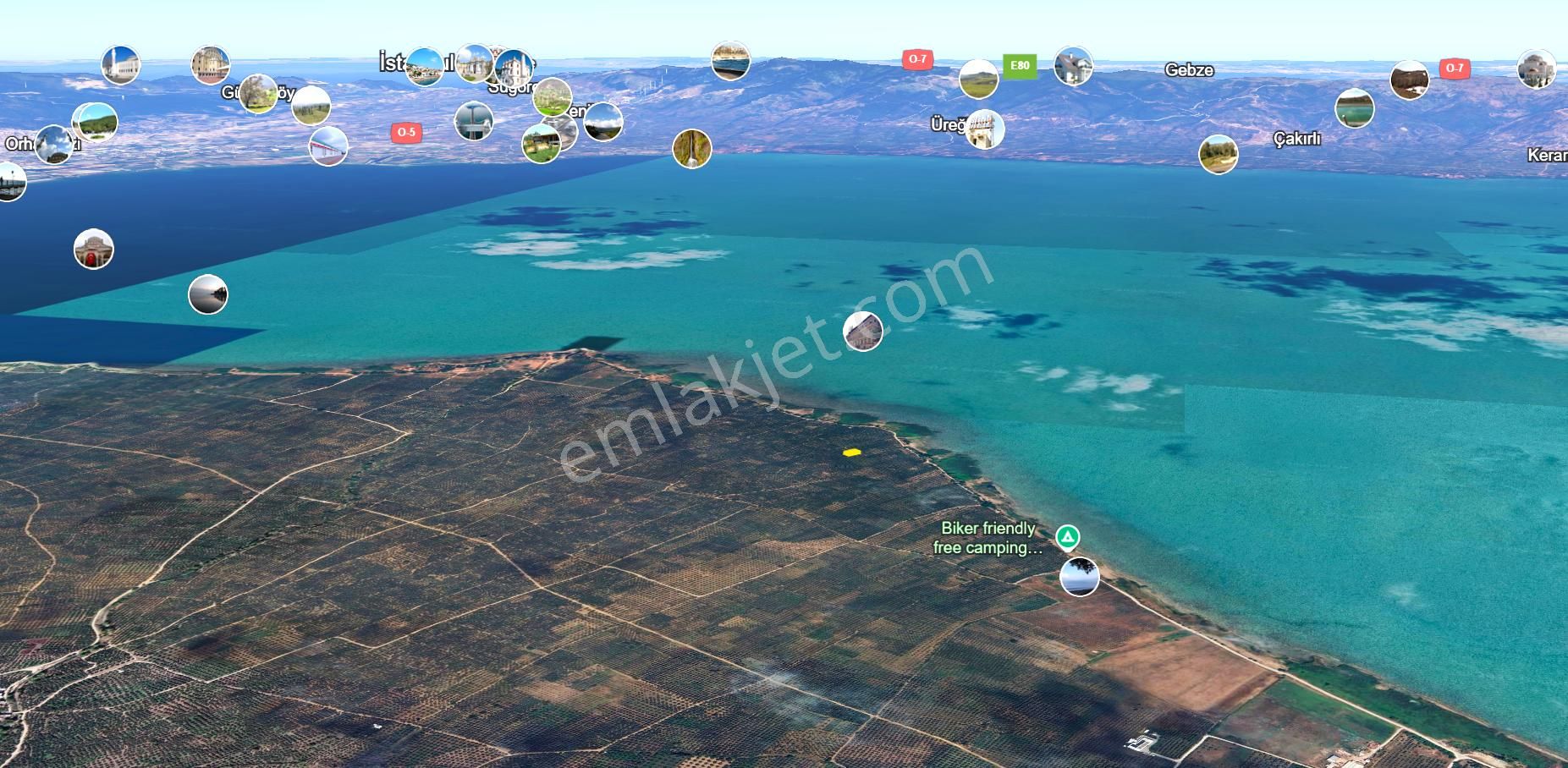 C21 Cius; Orhangazi Sölöz 560m2 Satılık Zeytinlik - Görsel 4