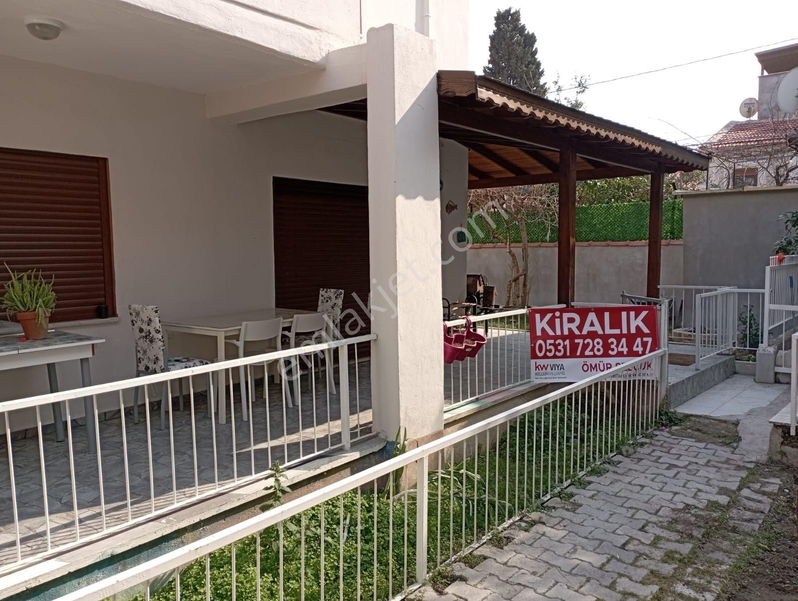 Foça Mustafa Kemal Atatürk Kiralık Müstakil Ev Yeni Foça Merkezde Eşyalı Kiralık Şahane Dubleks Ev