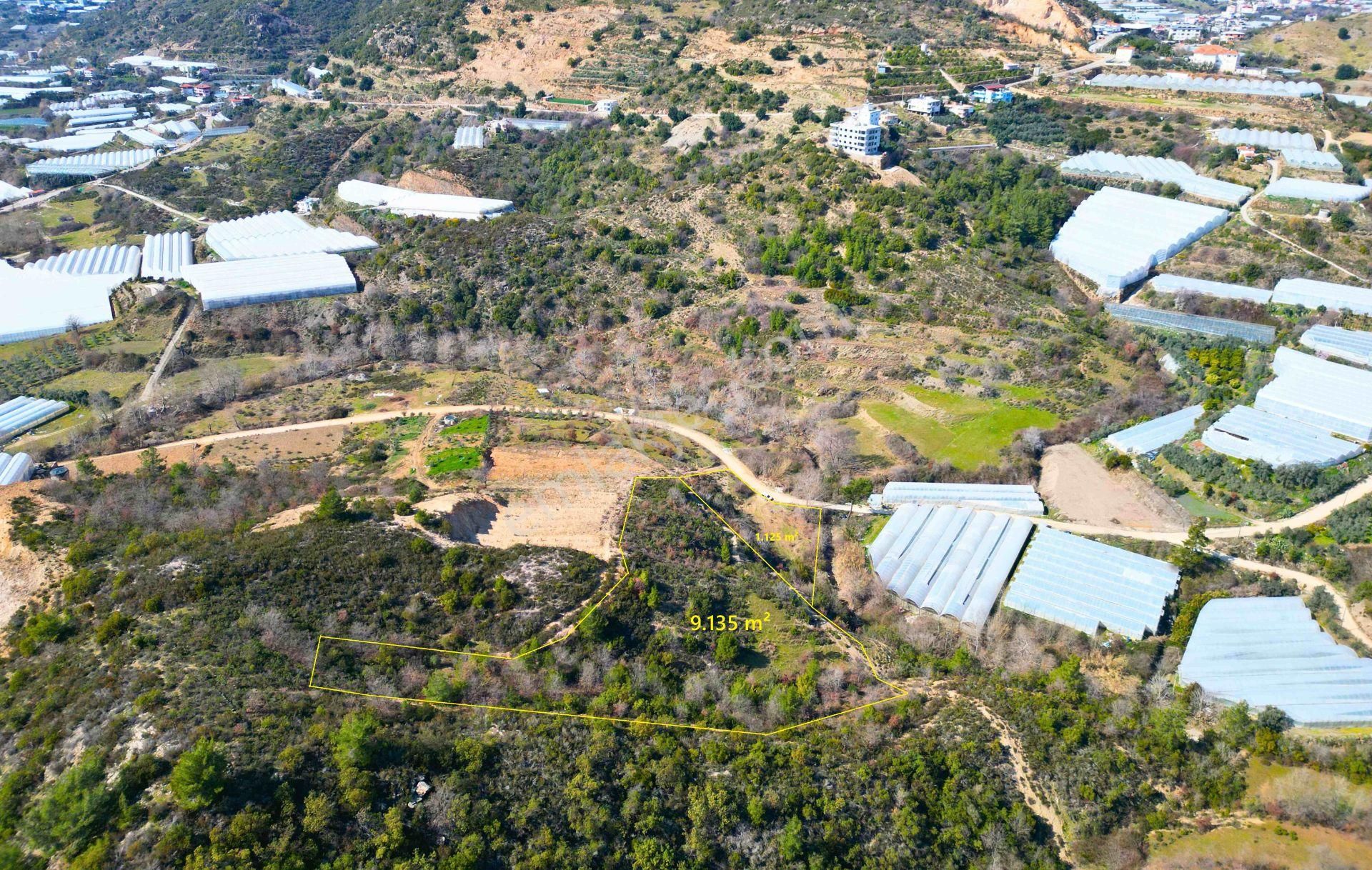 Satılık 10.260 M² İkiz Tarla, Alanya-toslak - Görsel 2