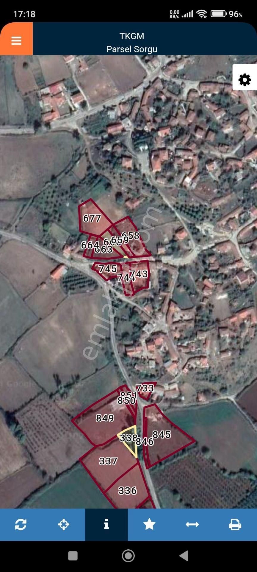 502 M2 %40 İki Kat İmarlı Köy Arsası (bağ Niteliğinde) - Durali Köyü - Çan - Çanakkale - Görsel 3