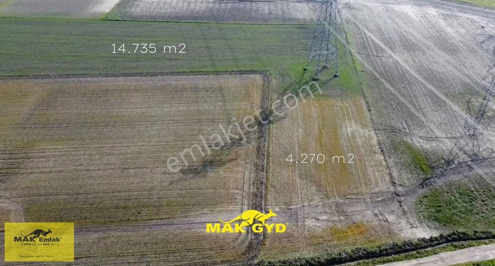 Bandırma Akçapınar Satılık Tarla Akçapınar'da 19.000 M2 Satılık Arsa S2295