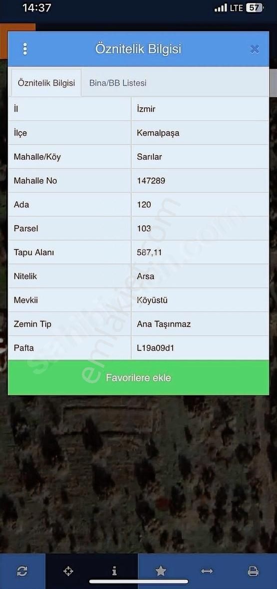 Kemalpaşa Sarılar Köyünde Villa İmarlı Arsa - Görsel 21