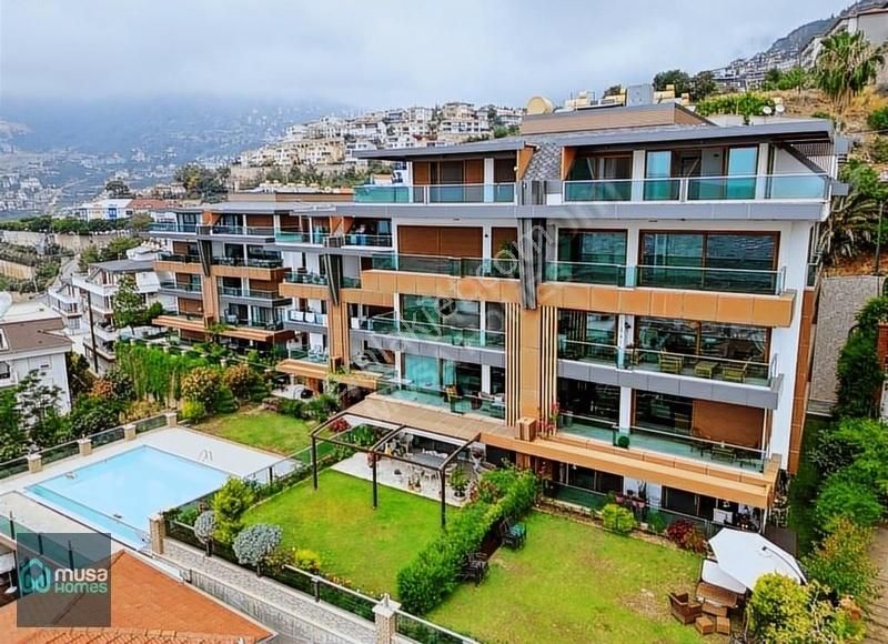 Alanya Büyükhasbahçe Satılık Daire Alanya Hasbahçe Mah. 3+1 Full Deniz Manzaralı Daire