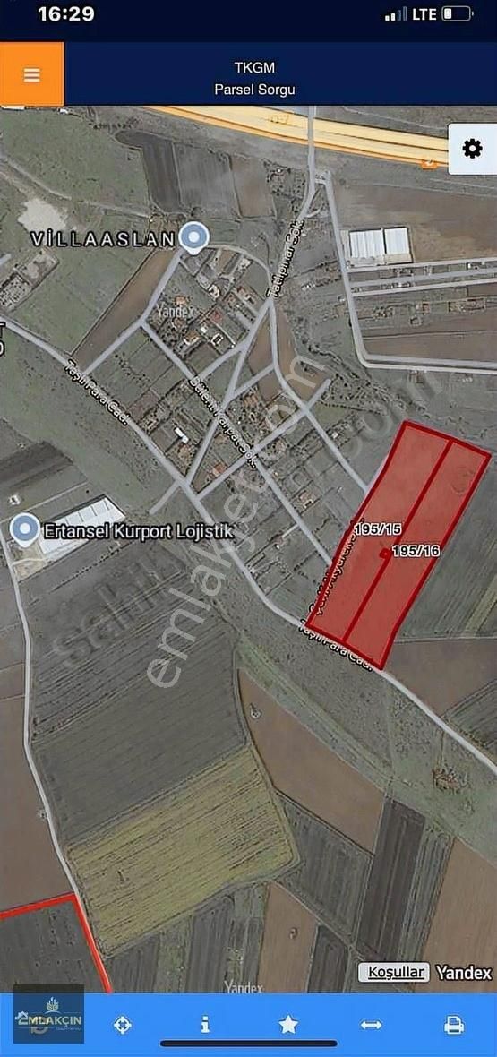 Çatalca Merkeze Yakın Kiralık Arsa