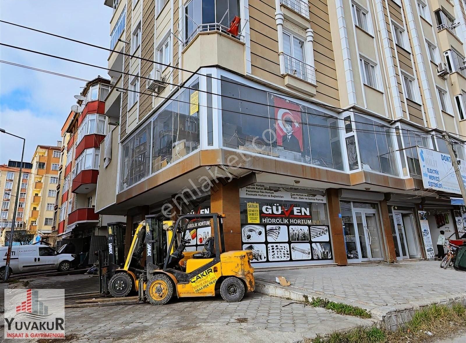 Çerkezköy Fevzi Paşa Satılık Dükkan & Mağaza Çerkezköy Yuvakur'dan 250m²sanayi Cad.üzeri 2kat Köşebaşı Dükkan