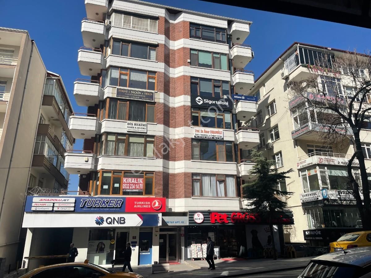 Çankaya Remzi Oğuz Arık Satılık Daire Tunalıhilmi Caddesi Üzeri Ön Cephe 3+1 Asansörlü Kapalı