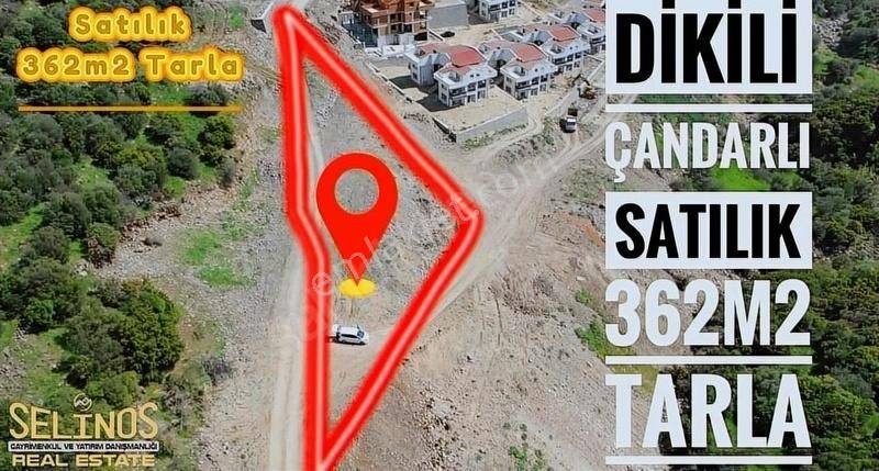 Dikili Çandarlı Satılık Tarla Deniz Manzaralı Yatırımlık Arazi