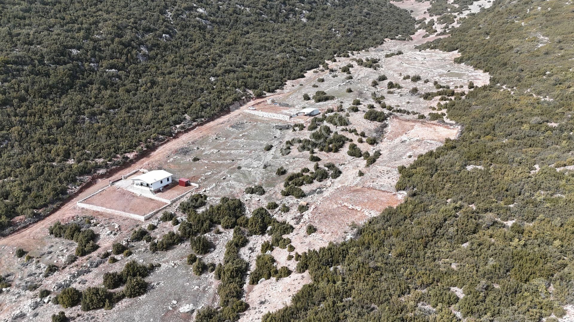 Seydikemer Yayla Kınıkta Kuş Bakışı Yerimiz Satılıktır. - Görsel 12