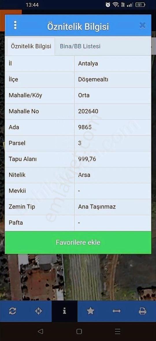 Kuruçay'ın En Güzel Yerinde **güney Cepheli* 999m2 Villa Parseli - Görsel 3