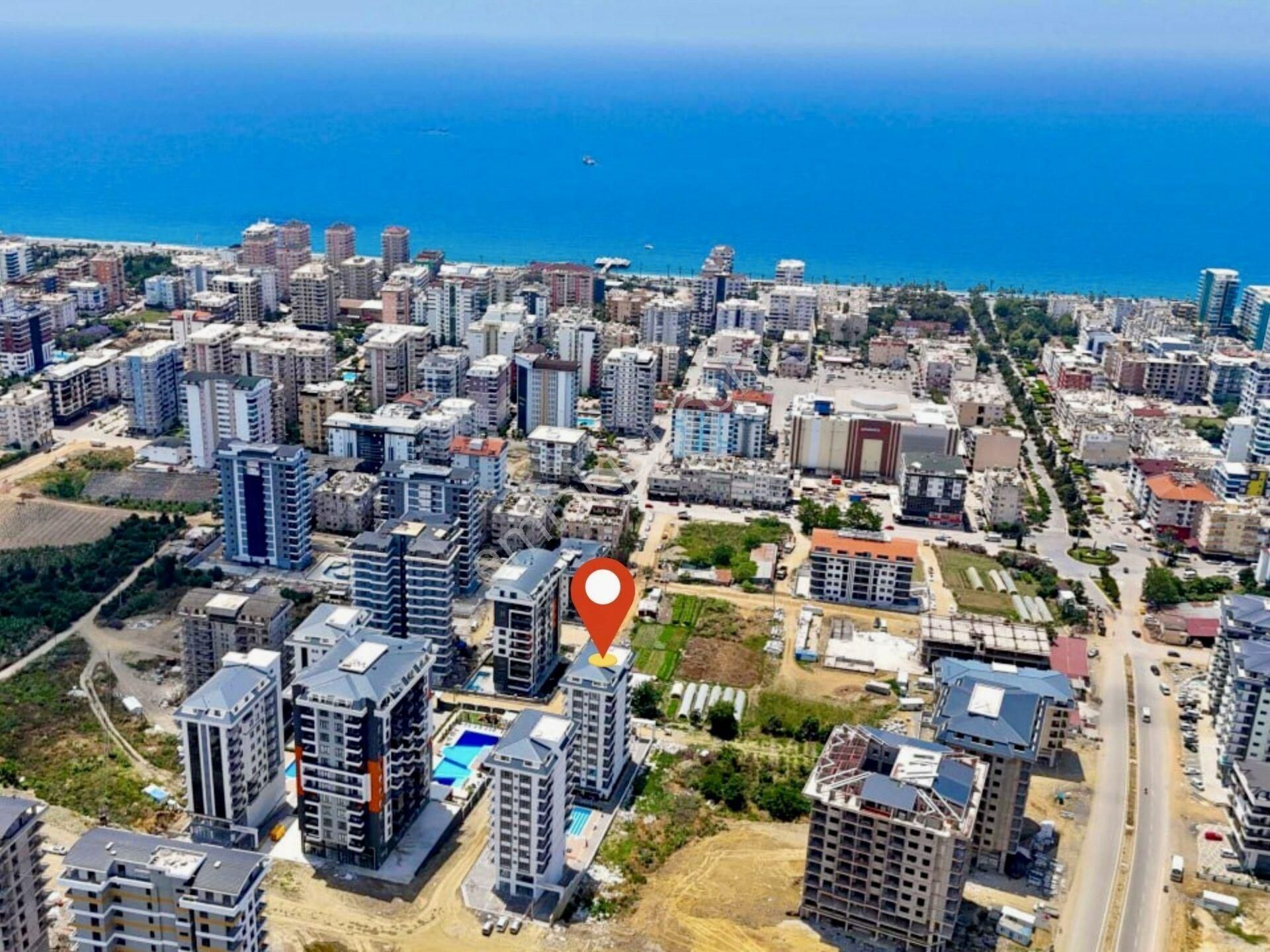 Alanya Mahmutlar Satılık Daire Alanya Mahmutlar'da Denize 450m 2+1 Dubleks Sıfır Satılık Penthouse