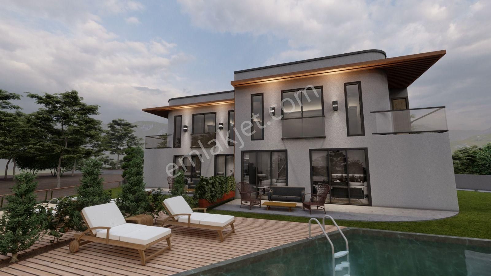 Dörttepe'de Satılık Lüks 5+2 İkiz Müstakil Villalar - Görsel 8