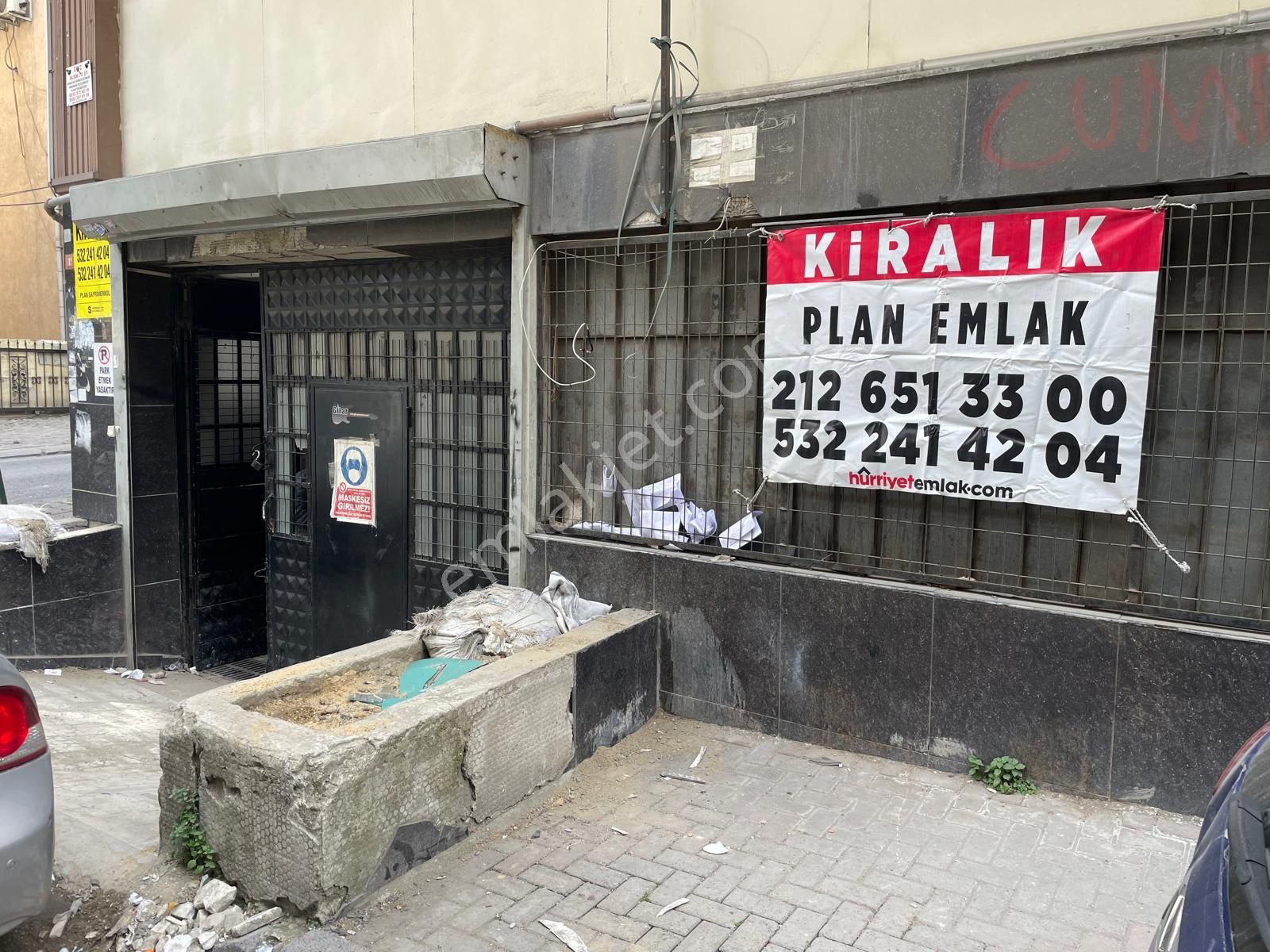 İstanbul Bağcılar Kiralık İmalathane İmalata Depoya Uygun 1100 Metre² Düz Ayak İş Yeri